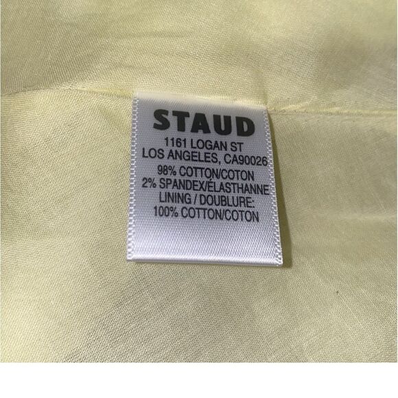 NWT STAUD Sea Mini Skirt in Sunray Size 2 - Picture 13 of 15